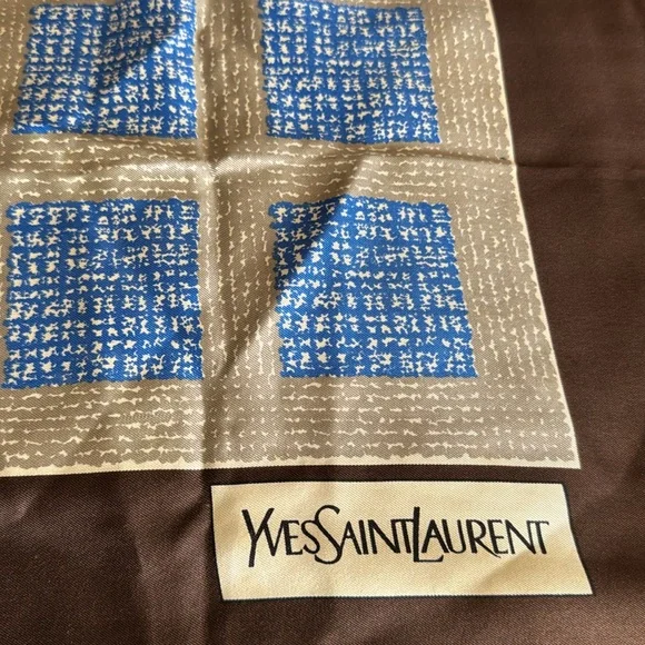 YSL silk Scarf